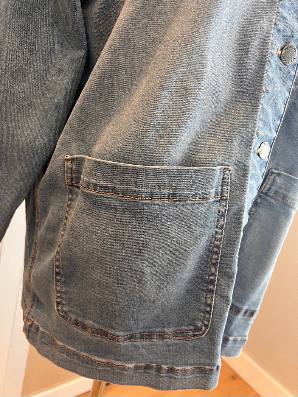 Denim Chore Jacket - Picture 5 of 9